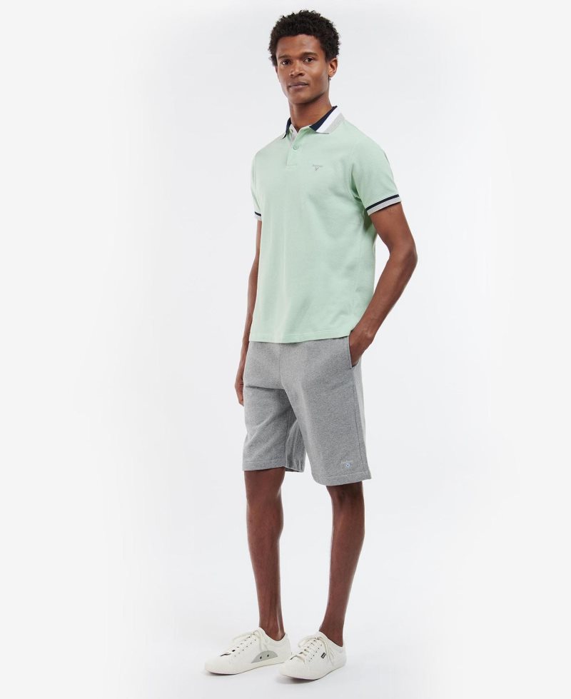 Navy Barbour Essential Jersey Shorts | PRN-916508