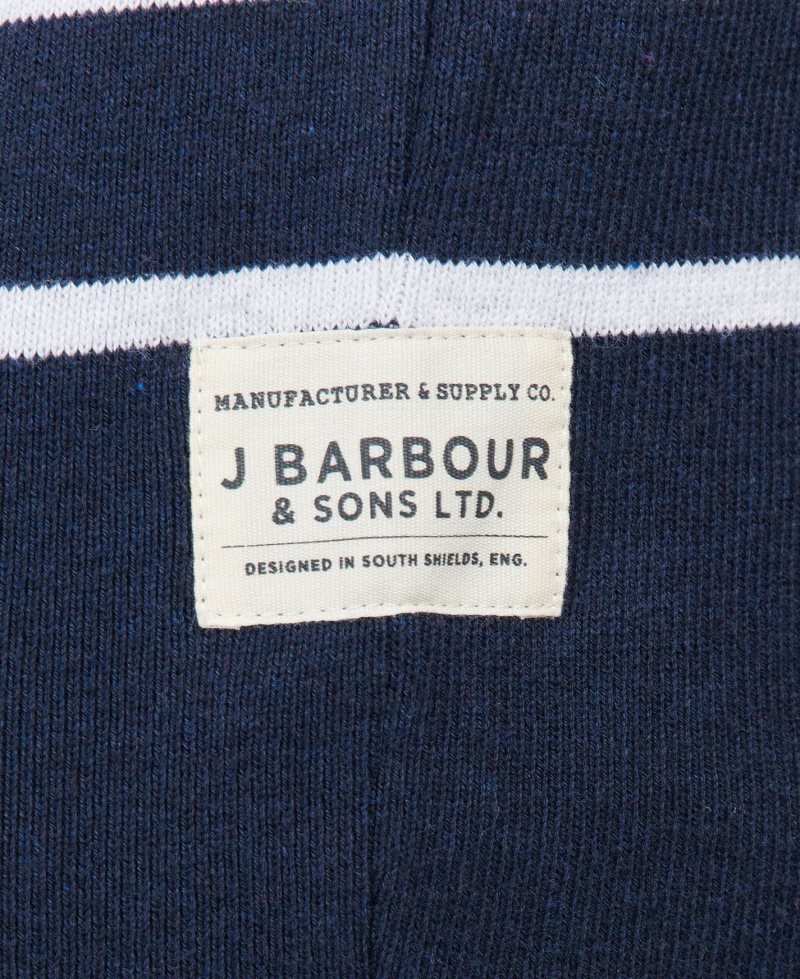 Navy Barbour Harbour Half Zip | LTZ-984206