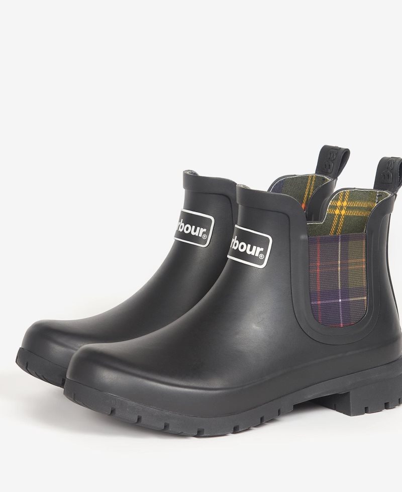 Navy Barbour Kingham Wellingtons | PVF-913482