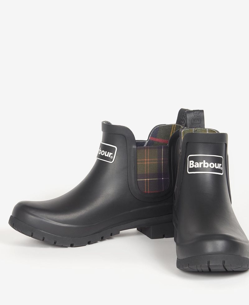 Navy Barbour Kingham Wellingtons | PVF-913482