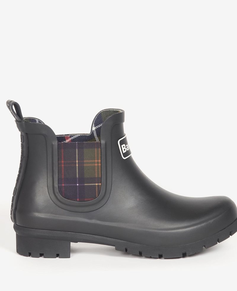 Navy Barbour Kingham Wellingtons | PVF-913482