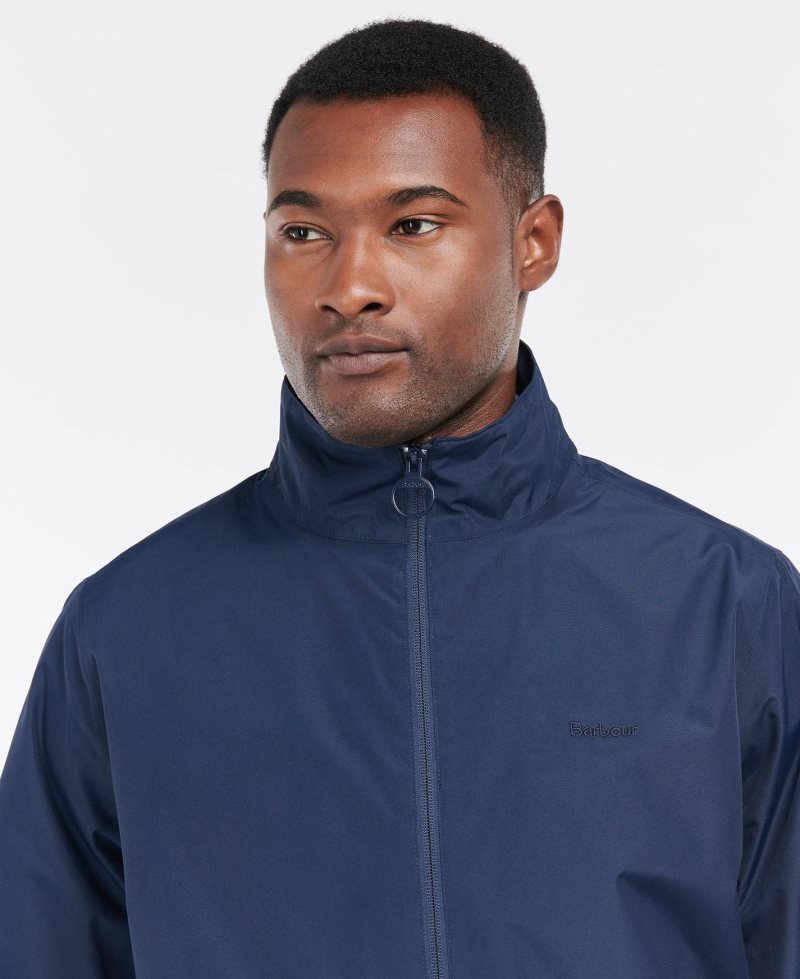 Navy Barbour Korbel Jacket | CPO-458102