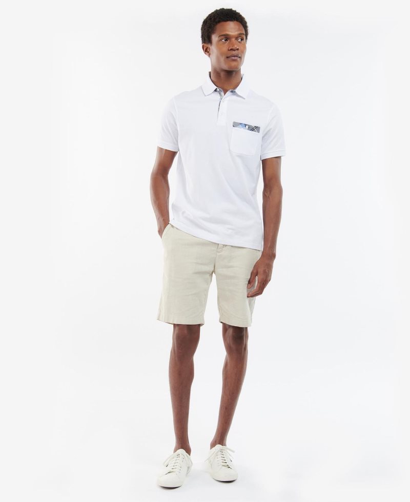 Navy Barbour Lirst Polo Shirt | VPL-367819