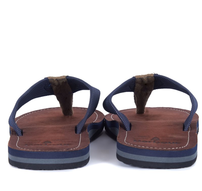 Navy Barbour Toeman Sandals | ZMN-402983