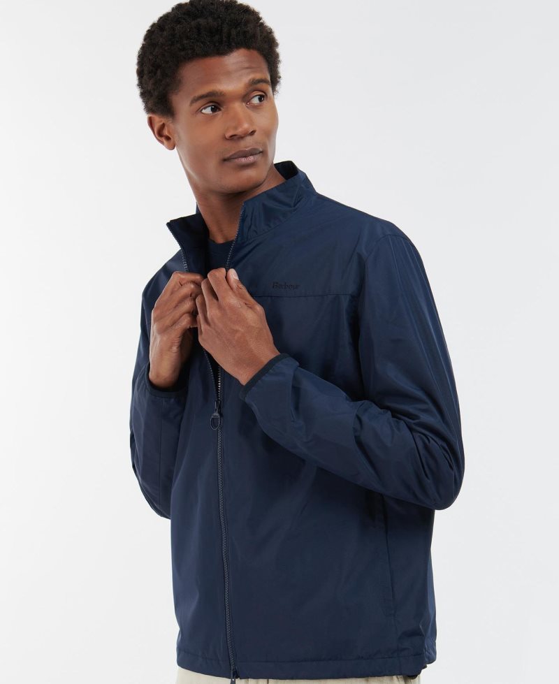 Navy Barbour Unbridge Jacket | LGP-591407