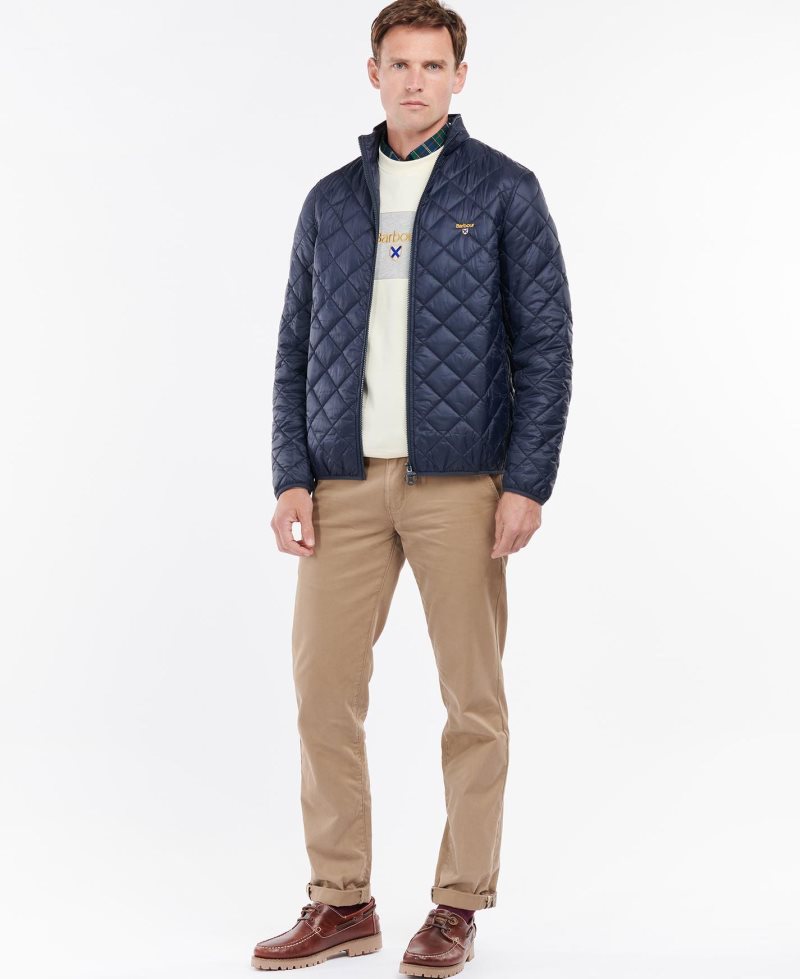 Navy Ivy Barbour Tobble Quilted Jacket | AHT-862934