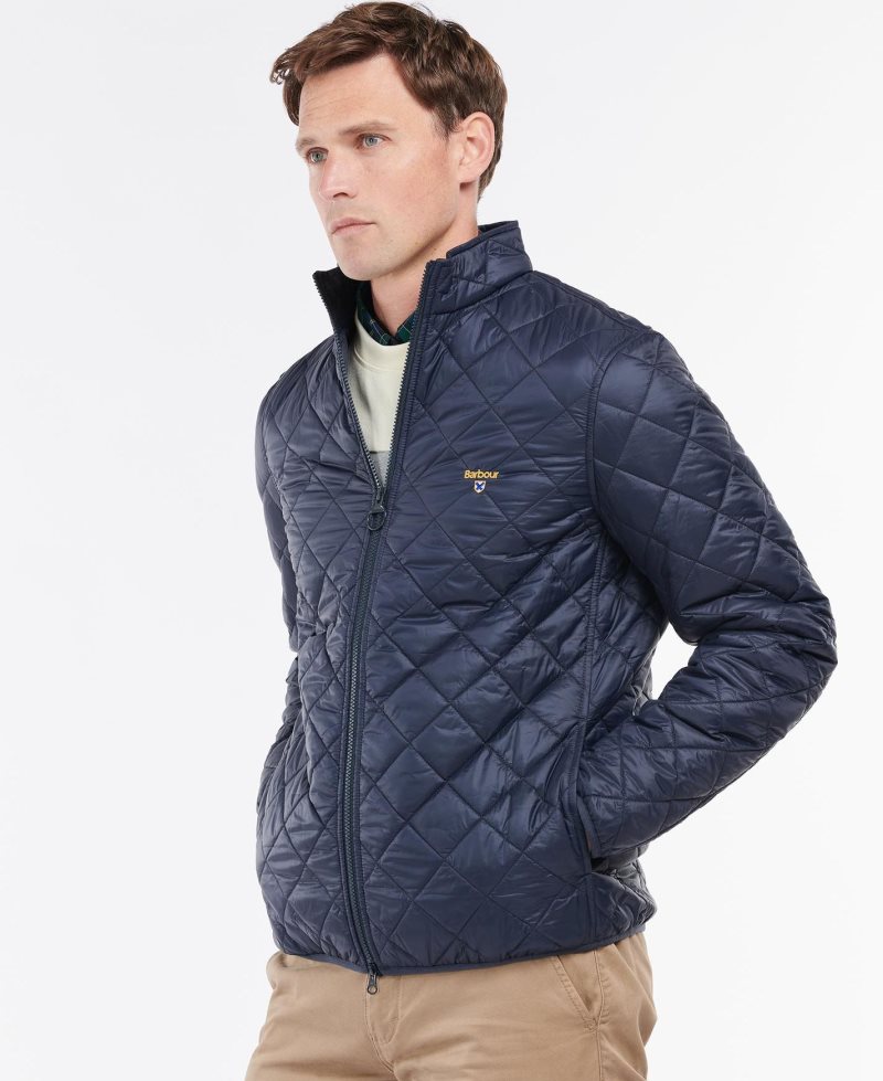 Navy Ivy Barbour Tobble Quilted Jacket | AHT-862934