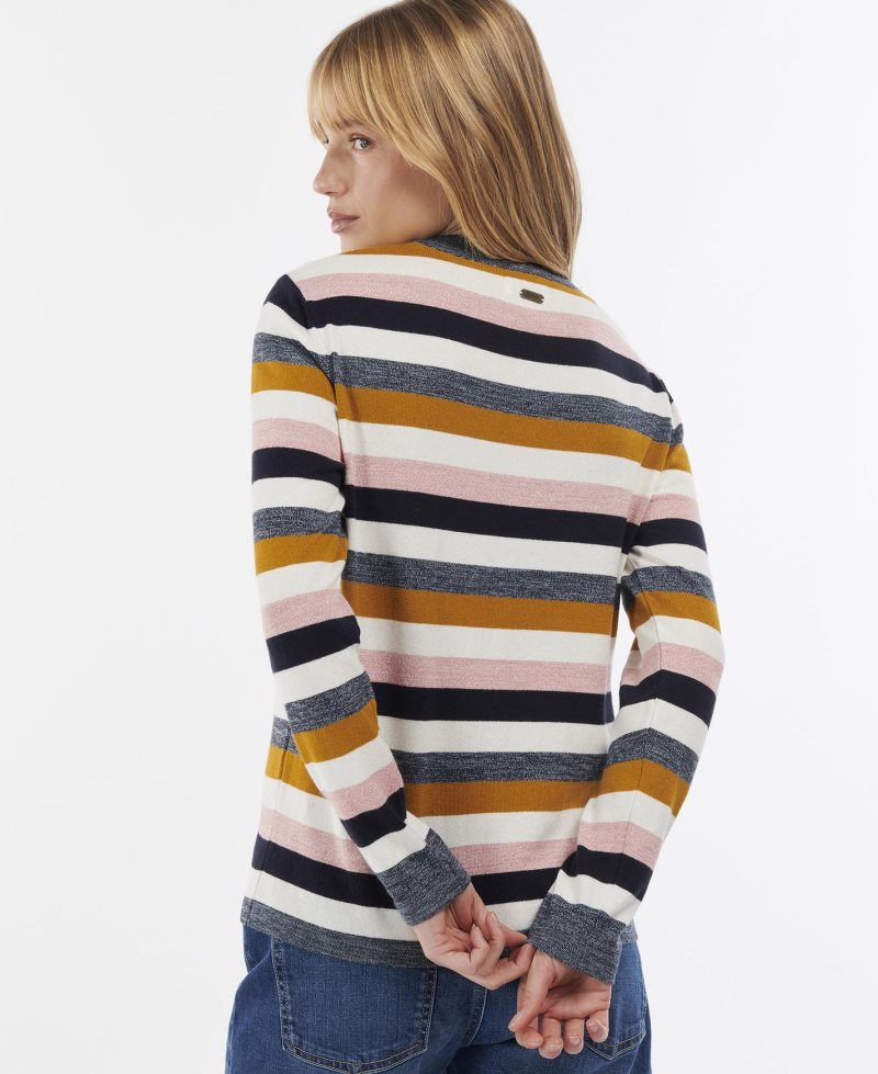 Off White Stripe Barbour Padstow Knit | EDC-839170