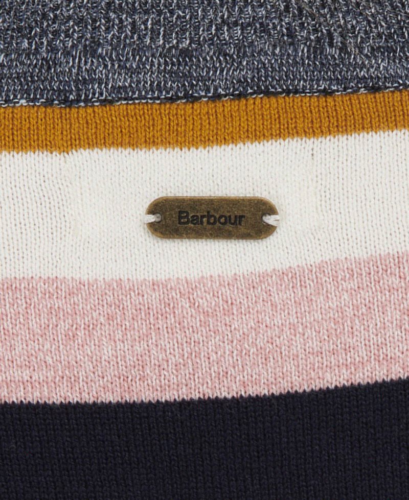 Off White Stripe Barbour Padstow Knit | EDC-839170