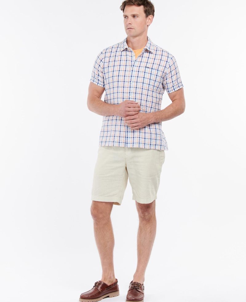 Olive Barbour Arnott Short Sleeve Summer Shirt | XAR-145072