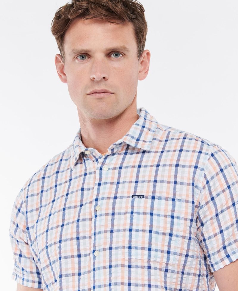 Olive Barbour Arnott Short Sleeve Summer Shirt | XAR-145072