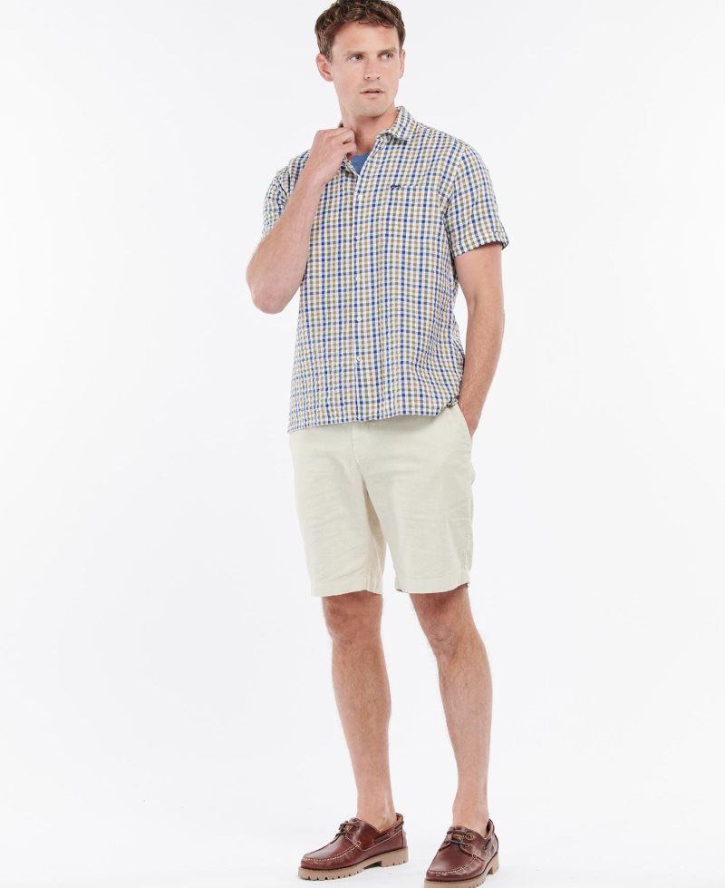 Olive Barbour Arnott Short Sleeve Summer Shirt | ZEC-912564