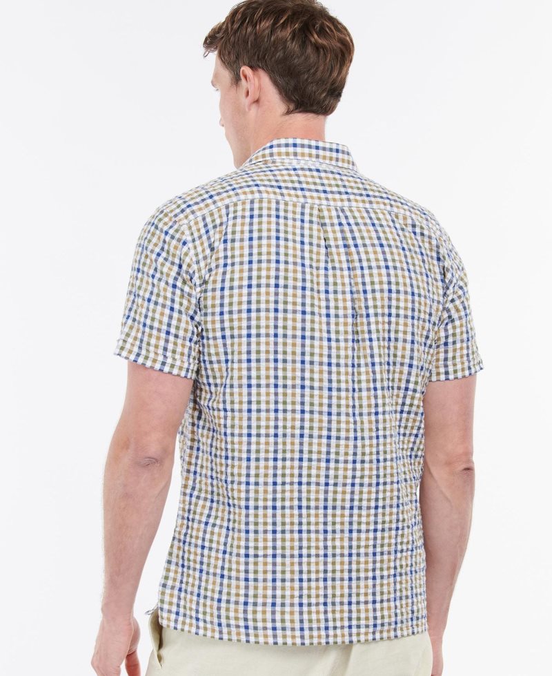 Olive Barbour Arnott Short Sleeve Summer Shirt | ZEC-912564