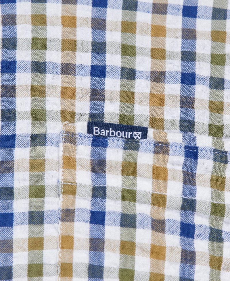 Olive Barbour Arnott Short Sleeve Summer Shirt | ZEC-912564