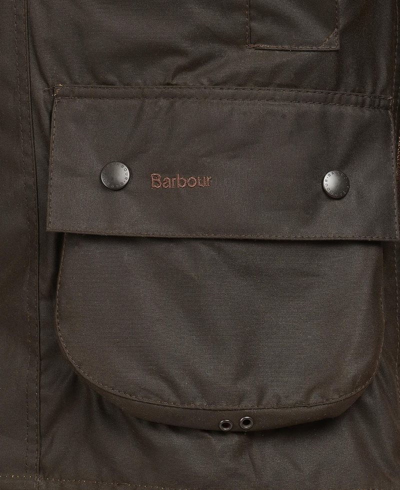 Olive Barbour Classic Beaufort? Wax Jacket | FYS-507893