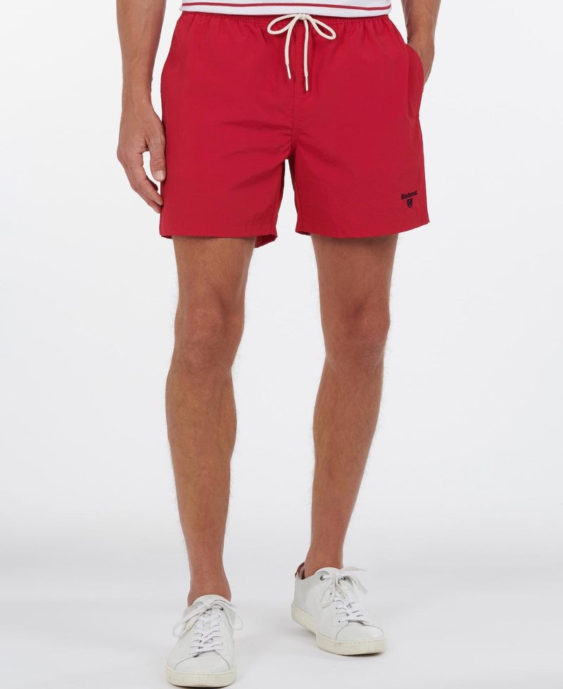 Olive Barbour Essential Logo 5 Swim Shorts | ZUV-206419