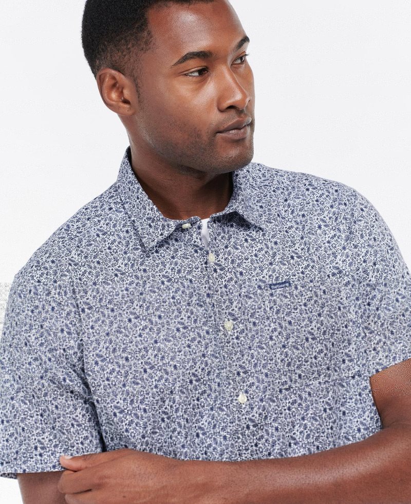 Olive Barbour Melbury Short Sleeve Summer Shirt | FHQ-087594