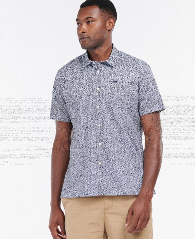 Olive Barbour Melbury Short Sleeve Summer Shirt | FHQ-087594