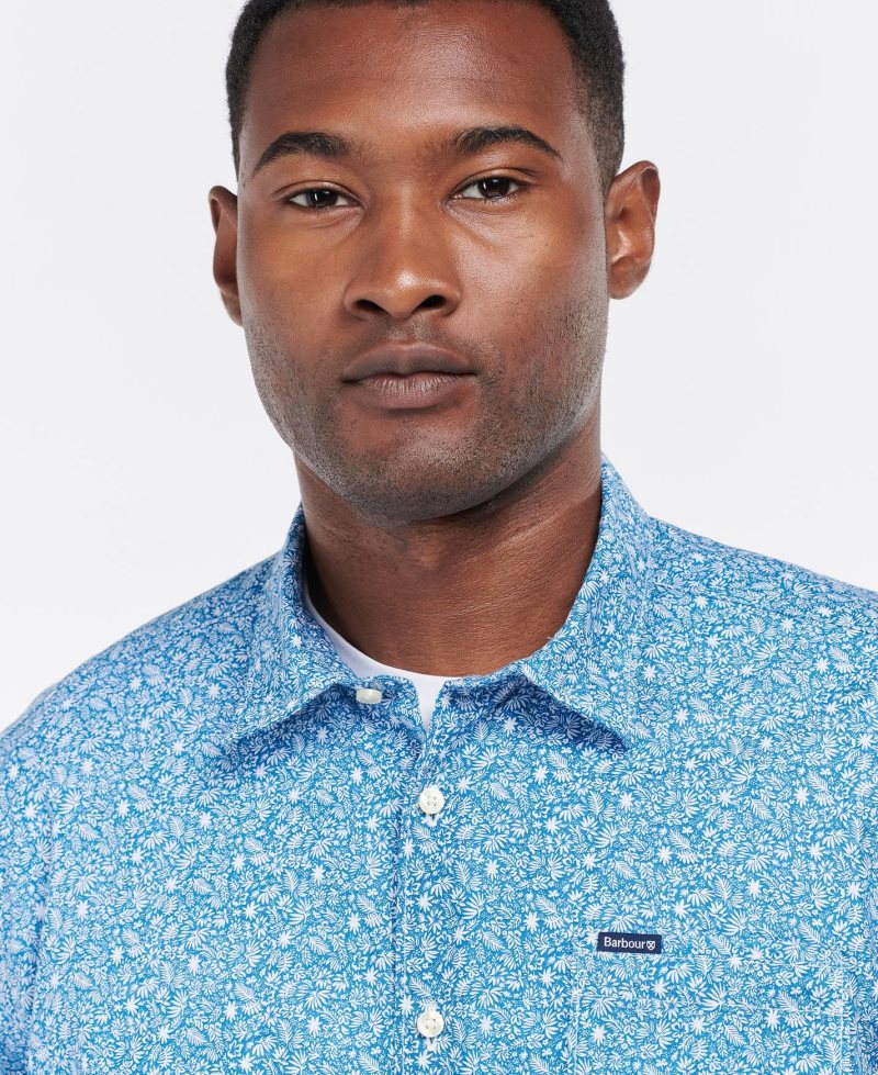 Olive Barbour Melbury Short Sleeve Summer Shirt | OHQ-189736