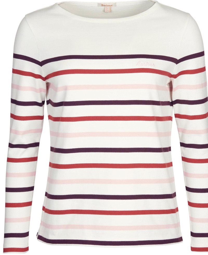 Pristine Stripe Barbour Hawkins Top | SDP-721068