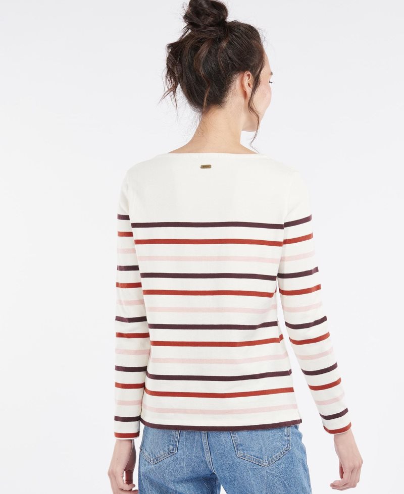 Pristine Stripe Barbour Hawkins Top | SDP-721068