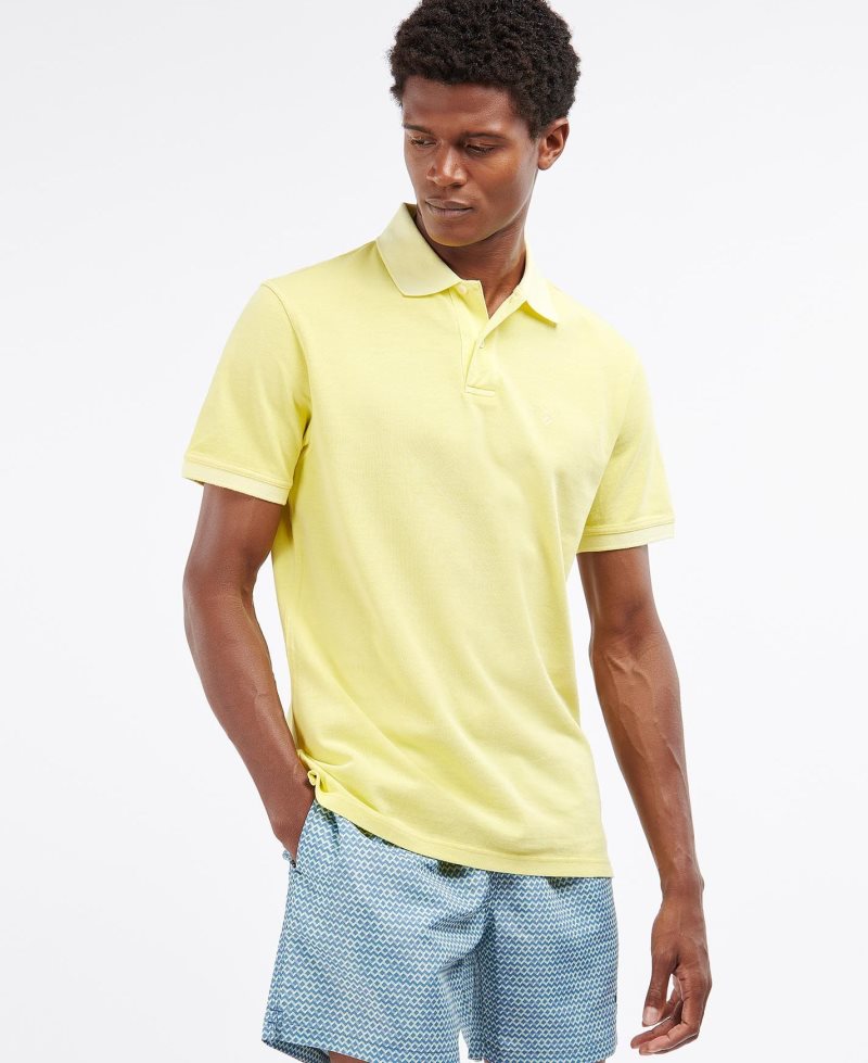 Turf Barbour Washed Sports Polo Shirt | QXG-479821