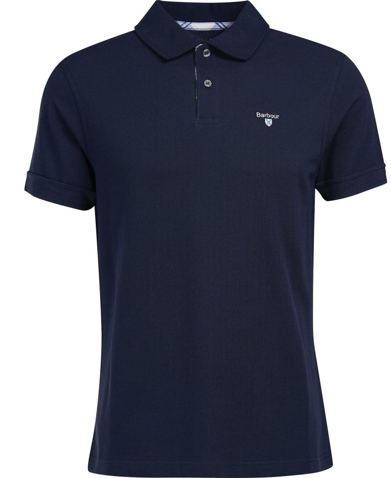 White Barbour Birkhill Polo Shirt | ECM-726850