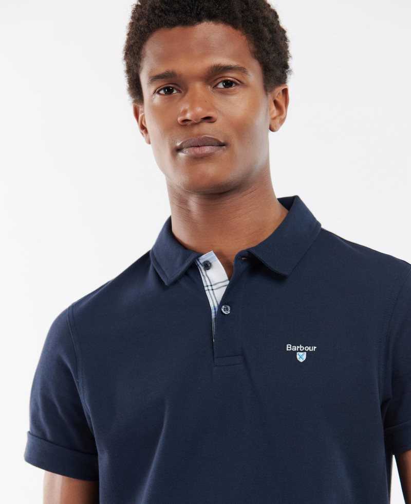 White Barbour Birkhill Polo Shirt | ECM-726850