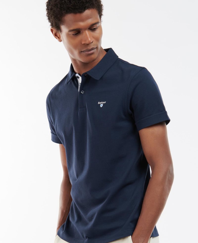 White Barbour Birkhill Polo Shirt | ECM-726850