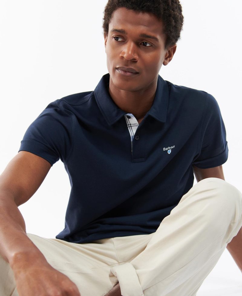 White Barbour Birkhill Polo Shirt | ECM-726850