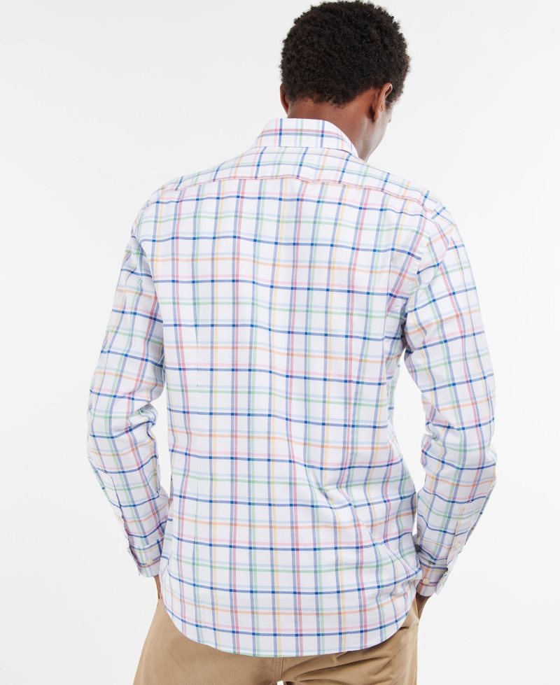 White Barbour Crantock Shirt | HVB-178032