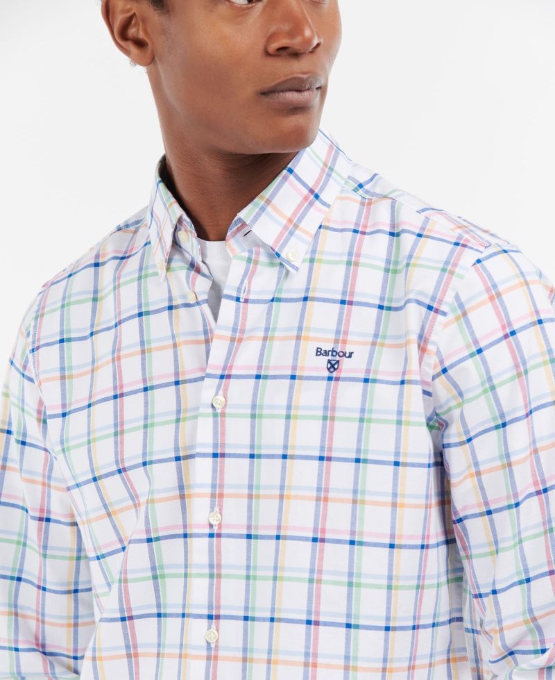 White Barbour Crantock Shirt | HVB-178032