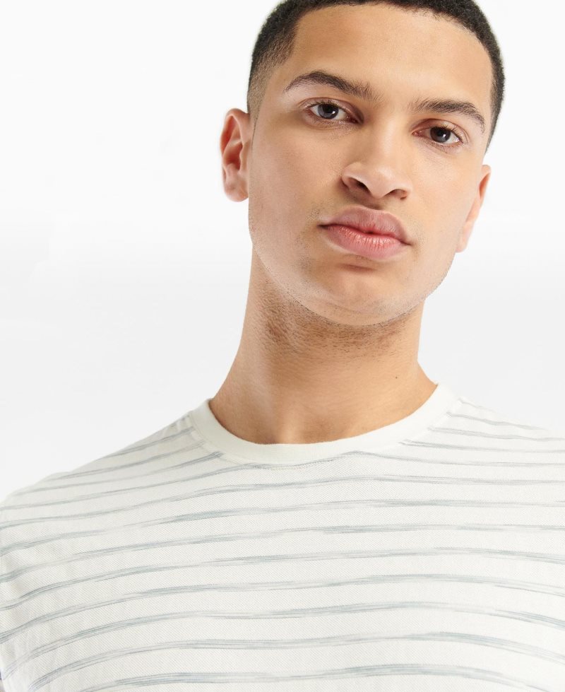 White Barbour Topsale T-Shirt | JSI-684731